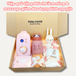 set quà tặng đai chườm